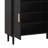 Shoe Cabinet With Adjustable Shelves, Solid Wood Legs, Arched Doors And Drawer, Storage Sideboard For Entryway, Living Room-59177734