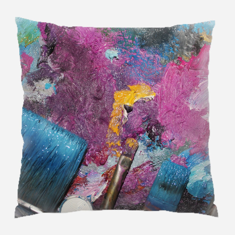 Marriott Floral Outdoor Reversible Throw Pillow, Microsuede, Indoor