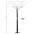 Brinkerhoff 84'' Matte Black LED Tree Floor Lamp