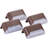 Bronze Integrated LED Step Light Pack
