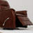 Global Home Swivel Glider Recliner with Manual Footrest In Brazil Cognac-117952483