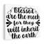 Blessed 1 Piece Wrapped Canvas Wall Art-941557294