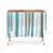 Turquoise / brun clair