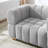 47.6In Oversized Boucle Upholstered Tufted Accent Chair-2070583300