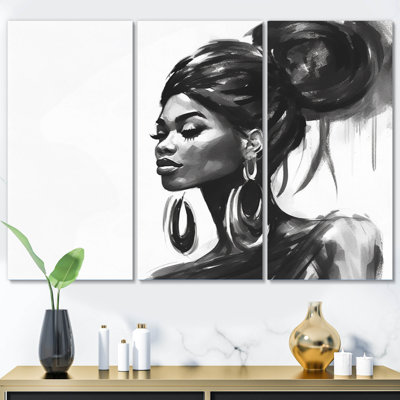 Glam People Wall Decor on Metal
