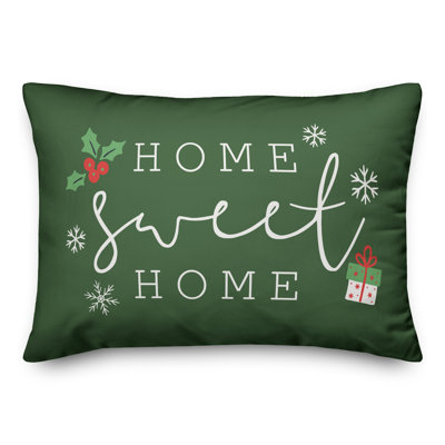  Coussin lombaire rectangulaire Home Sweet Home