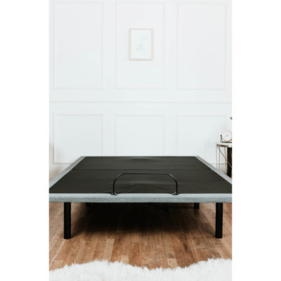 Twin Xl Adjustable Bed Base - Btx5 With Head Foot Adjustable, 4 Ports, Dual 3-level Massager, Under , Memory And Positions, 6000n Motors, Wireless Remote Flashlight, No Box Spring Required For A