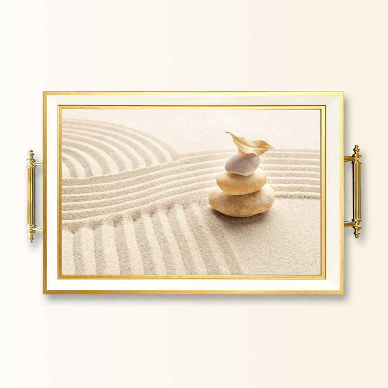 Élégant plateau en verre de 19,7 po x 11,4 po x 1,4 po | Fabrication 100% verre durable | Facile à nettoyer avec un chiffon humide | Idéal pour le service, la présentation décorative et l'organisation | Ajout élégant à la décoration intérieure