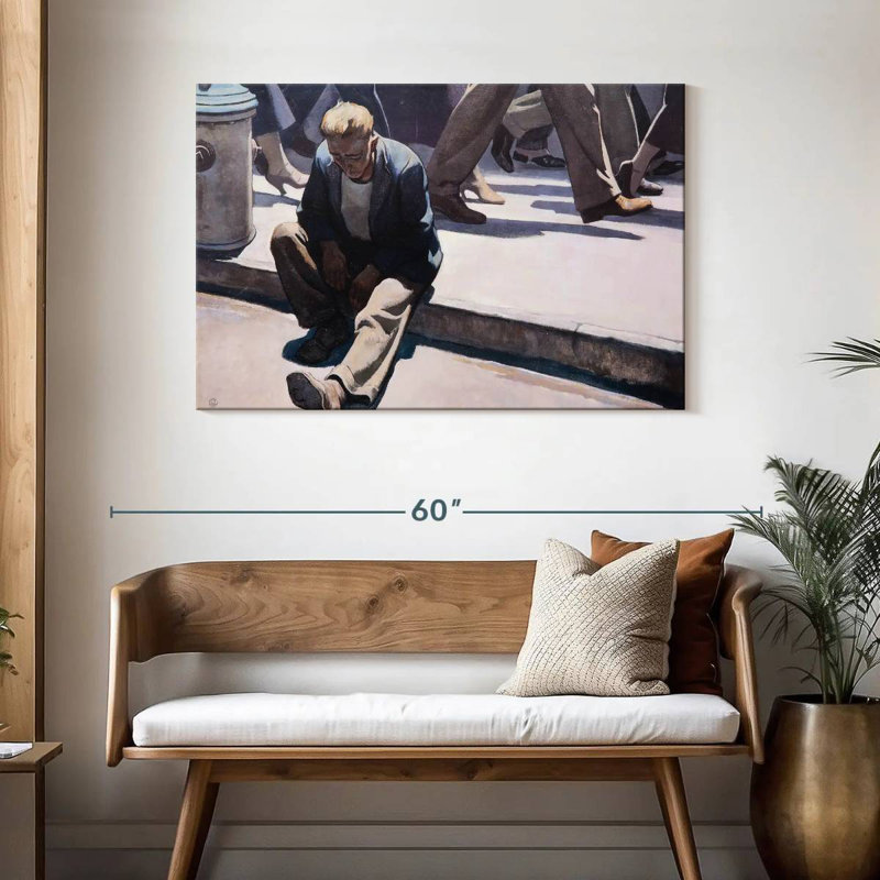 Leisha Forgotten Man, 30" H x 45" W