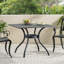 TABLE CAILLETTE EN CAOUTCHOUC I 39IN SQ