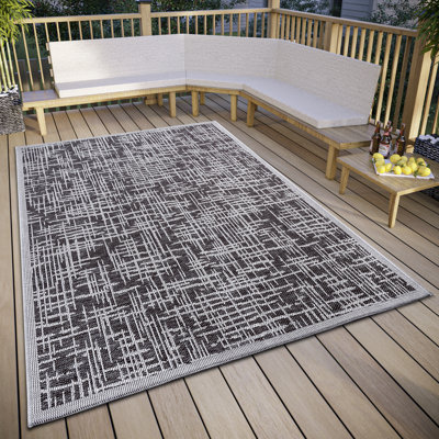 Telu Flatweave Grey/Beige Rug