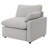 Roca Modular Power Loveseat Grey