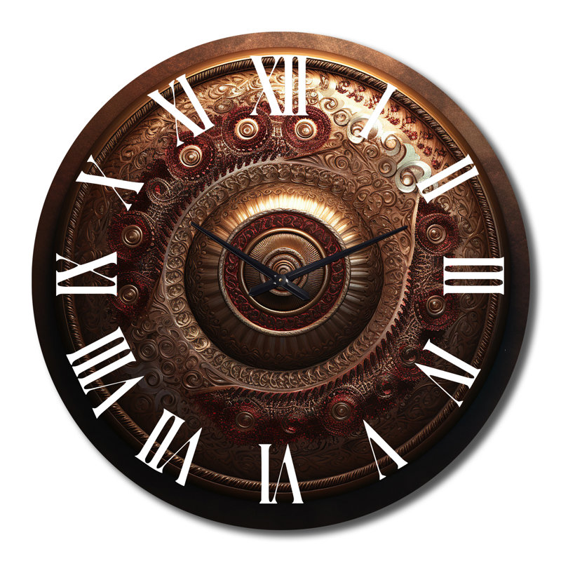 Metal Wall Clock, Extra Large