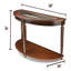 Console en bois massif 48 po Fetzer