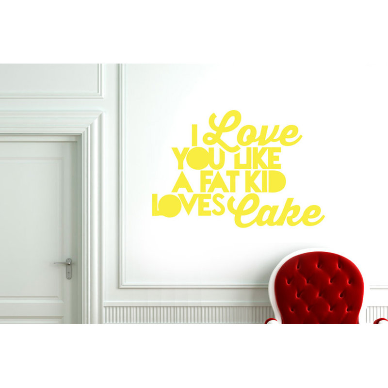 Non-Wall Damaging Wall Decal, Medium, Bright Yellow