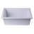 23.63'' L Single Bowl Granite Kitchen Sink-14644817