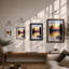 Riverside At Dawn Coastal - Print-1859101522-1859101521