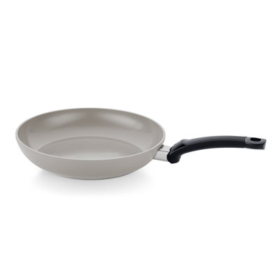 Poêle à frire antiadhésive en céramique Fissler Ceratal Classic, gris chaud, fabriquée sans PFAS