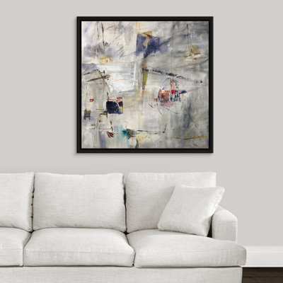 « camping », peinture sur toile