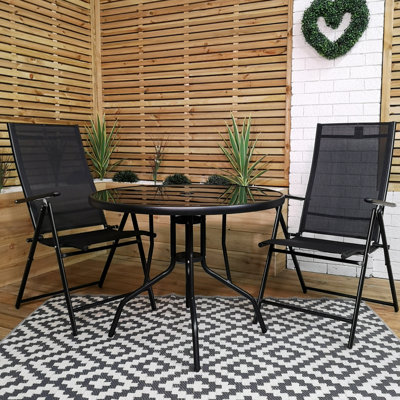 Stynke 2 - Person Patio Dining Set with Round Table