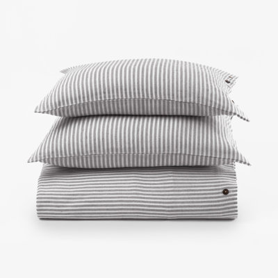 Housse de couette BRAYDEN GREY STRIES, Queen