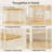 Bathroom Towel Rack Free Standing 3-Tier 4-Tier with U-shaped Dividers-723755712-723755713