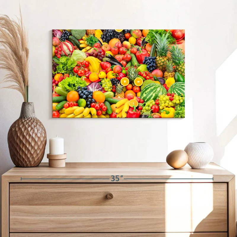 Yarlin, fruits et légumes frais, H 16 po x l 24 po
