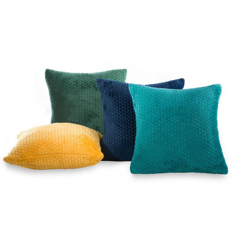 Axella Microfiber Square Pillow Case, Dark Beige