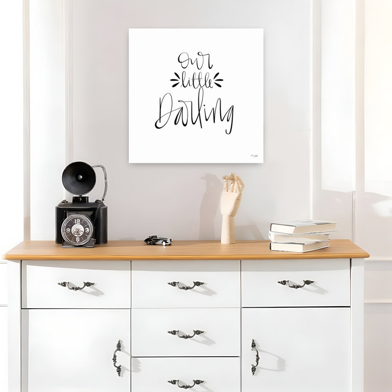 Our Little Darling, art contemporain abstrait, H 18 po x l 18 po