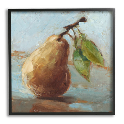 " Pear Fruit Kitchen Painting " Acrylic Painting