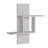 Modern Wall Shelf, White, 25.2 x 27.6 x 7.9 inches | 100% Melamine Coated Particle Board, Thickness: 0.7 inches | Space-Saving Design, Perfect for Home Decor & Organizing | Easy Wall Mount Installation-252891036