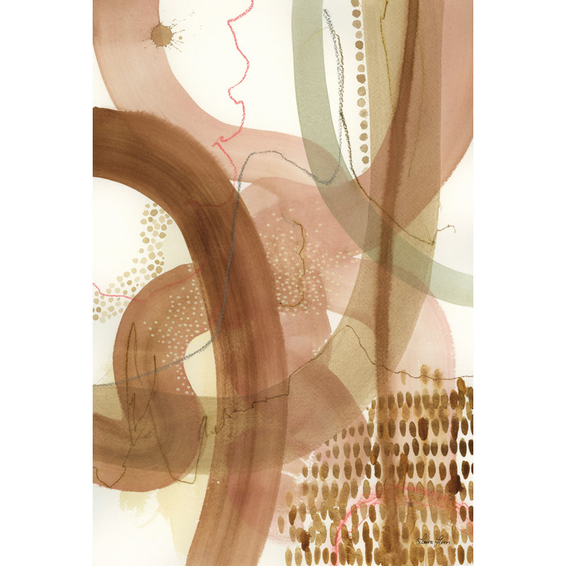 Path To Happiness by Laura Horn - Wrapped Canvas Painting, 81cm H x 122cm W x 3.8cm D
