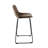 Erika Upholstered Counter Stool with Metal Frame-1059917169