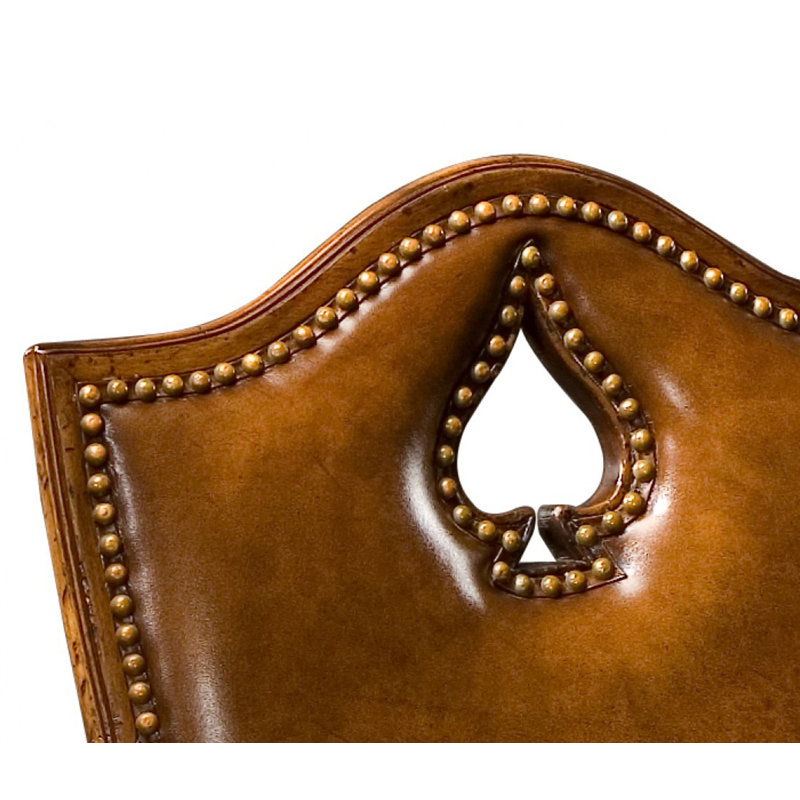 Country Farmhouse Leather Armchair