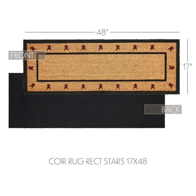 Tapis Connell Coir Rectangle 17 x 48, L 17 po x L 48 po