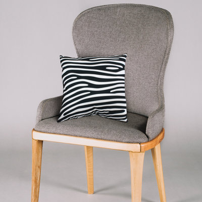 Animal Print Reversible Throw Pillow