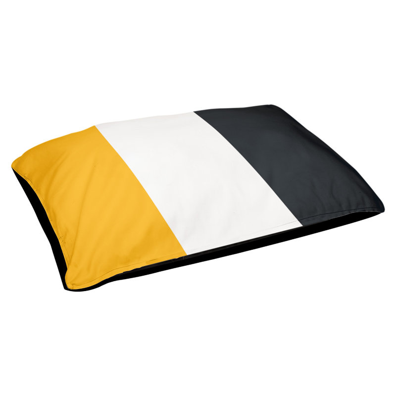 Coussin d'extérieur pour chien Florida Tribe, Grand (l 50 po x P 40 po x H 7 po), White