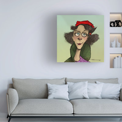 Bolog Tim Nyberg Gal About Town Canvas Art