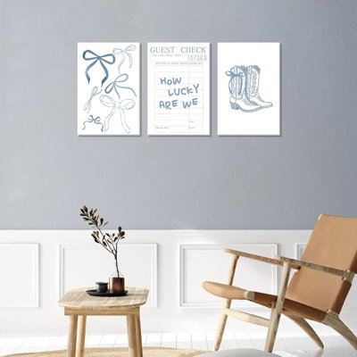 3 Piece Wrapped Canvas Print