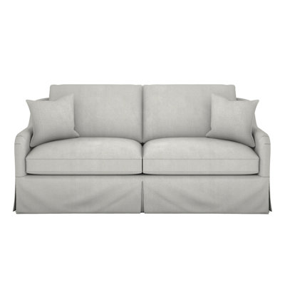 Fisher Waterfall Skirt Bench Seat Mid Sofa