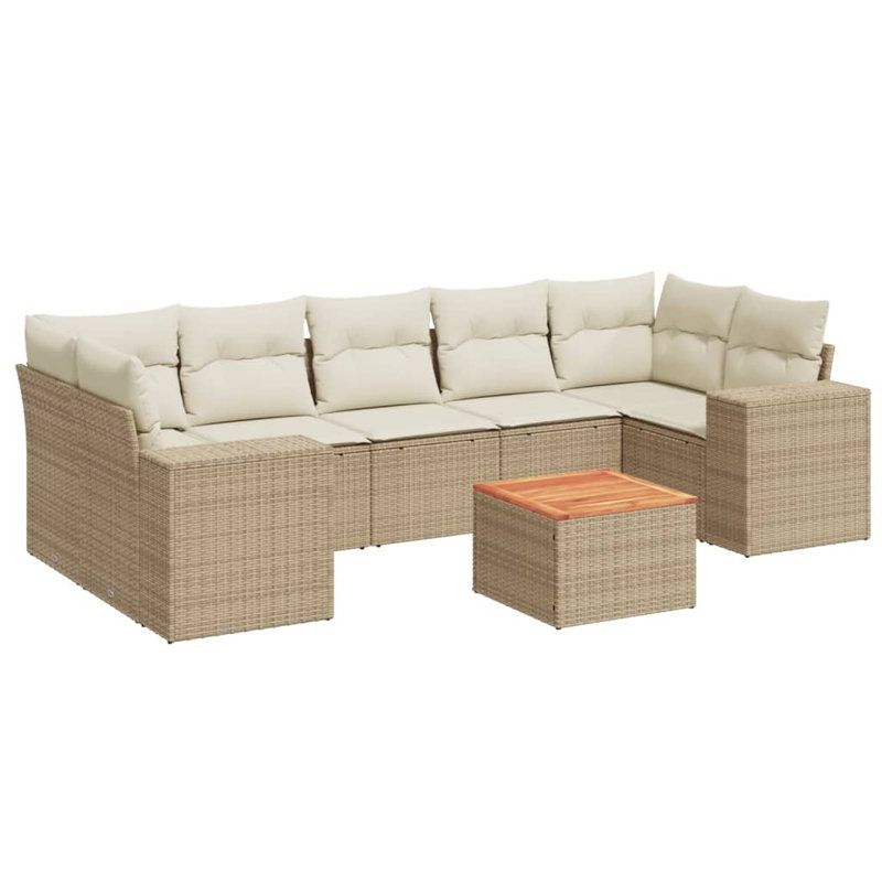 Ensemble de canapé de jardin Vidaxl