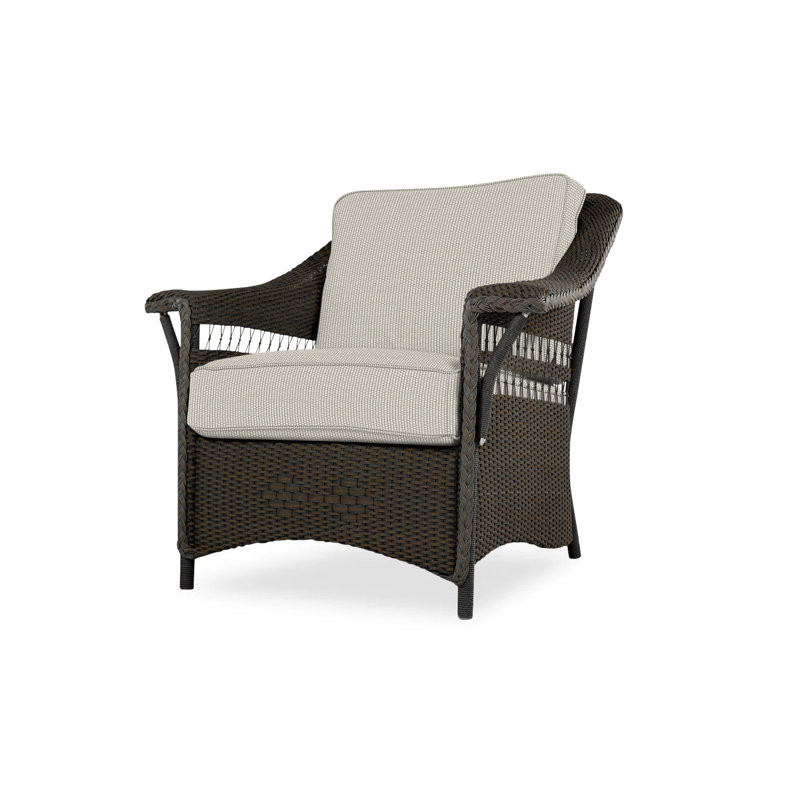 Nantucket Outdoor Lounge Chair, Remy Shadow, Mink