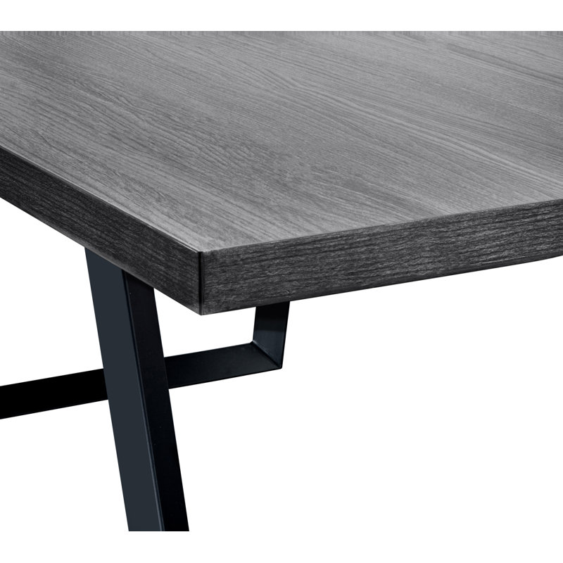 Rectangle Conference Table, Gray, 30" H x 144" L x 47.25" W