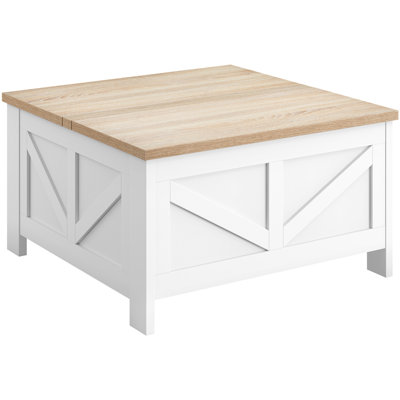 Piero Four Leg Single Coffee Table with Storage by Gracie Oaks