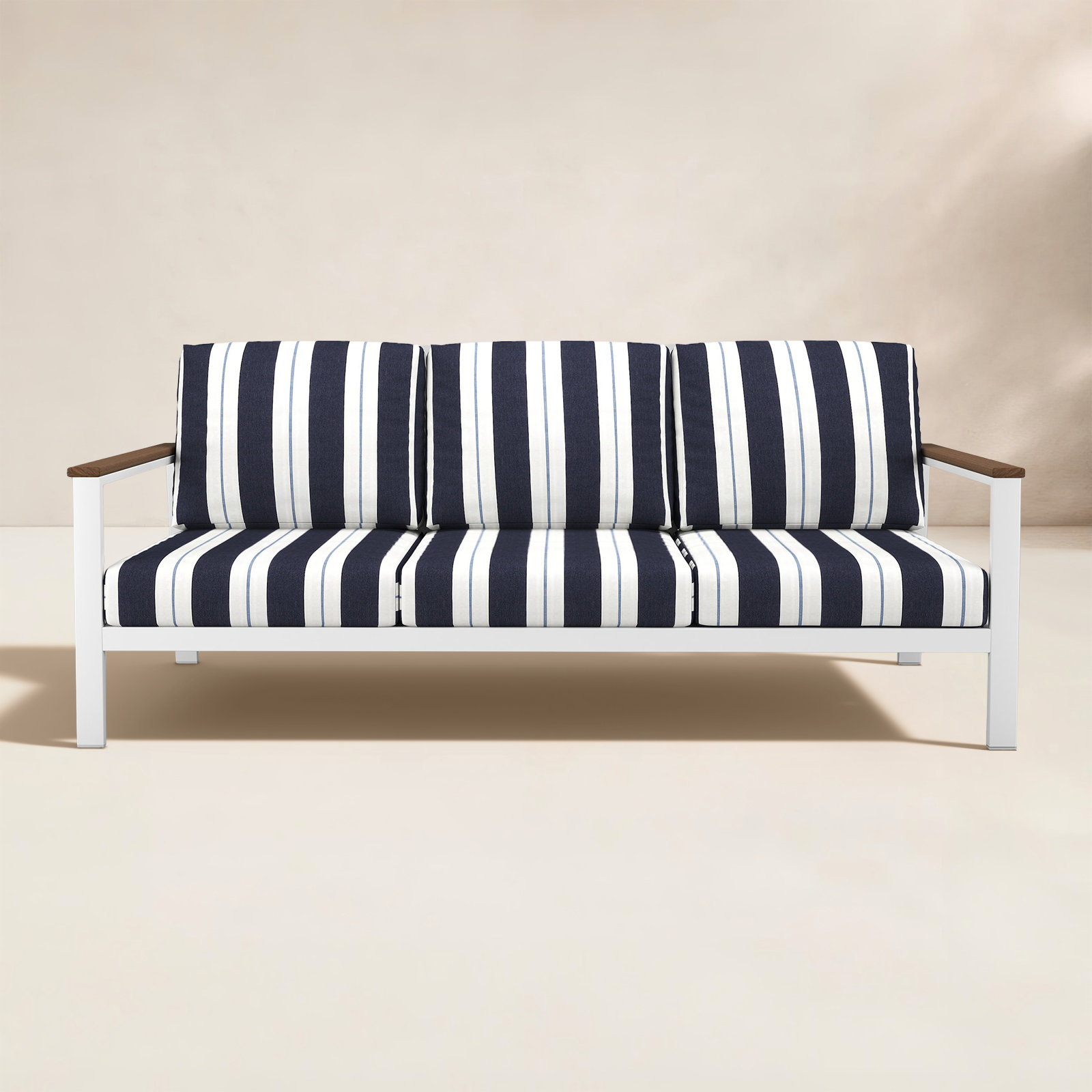 Townsend 80" Sunbrella® Patio Sofa, Brown