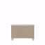 Table de chevet finition perle blanche