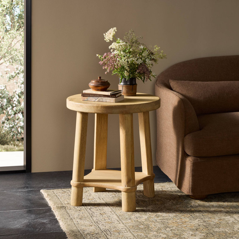 Daley Solid Wood End Table