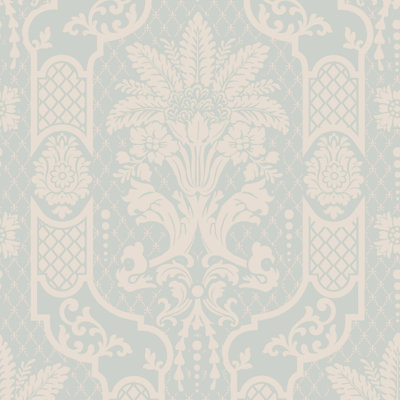 Columnar Bloom - Cloud Blue Wallpaper