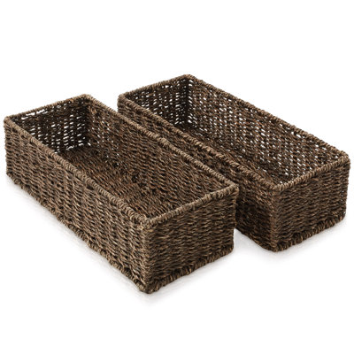 Casafield Seagrass Decorative Basket
