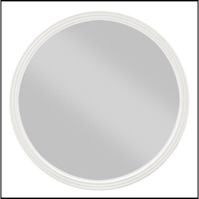 Miroir rond gris Carena